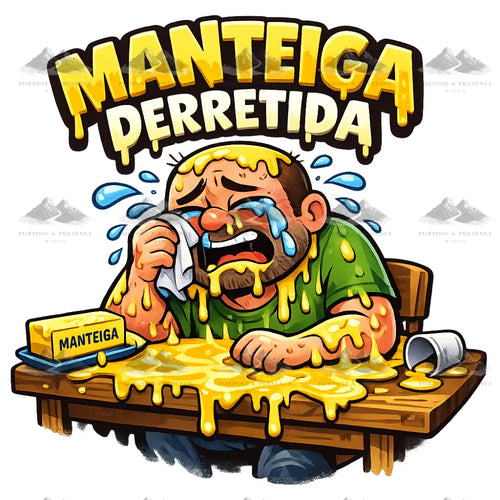 Adesivo - Expressão Brasileira - Manteiga Derretida Adesivo