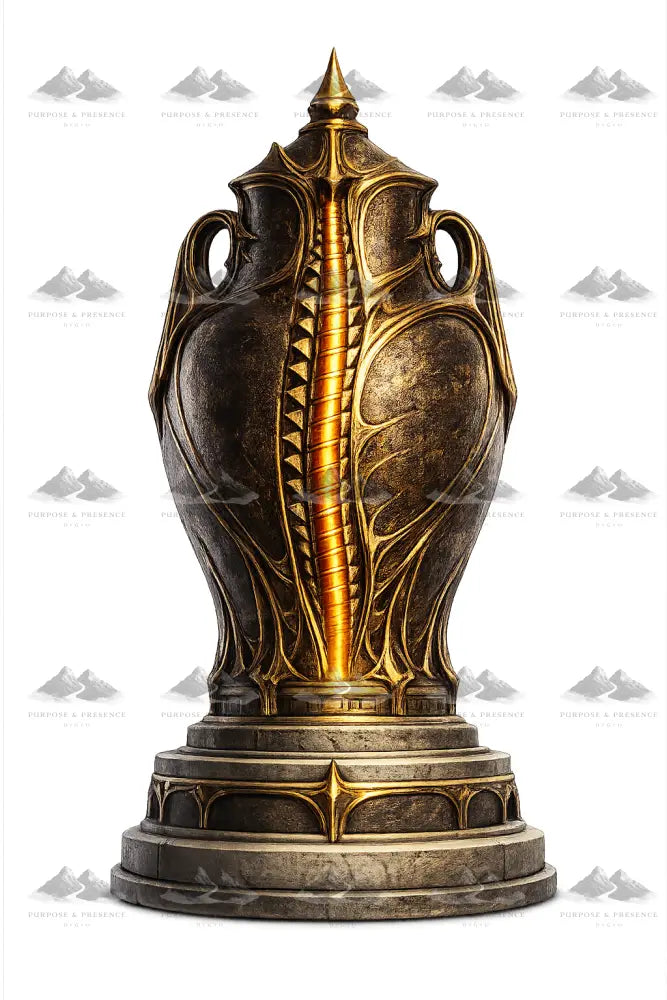 Ember Spine Jar, Fusion Pottery | Cerâmica de Fusão Sticker