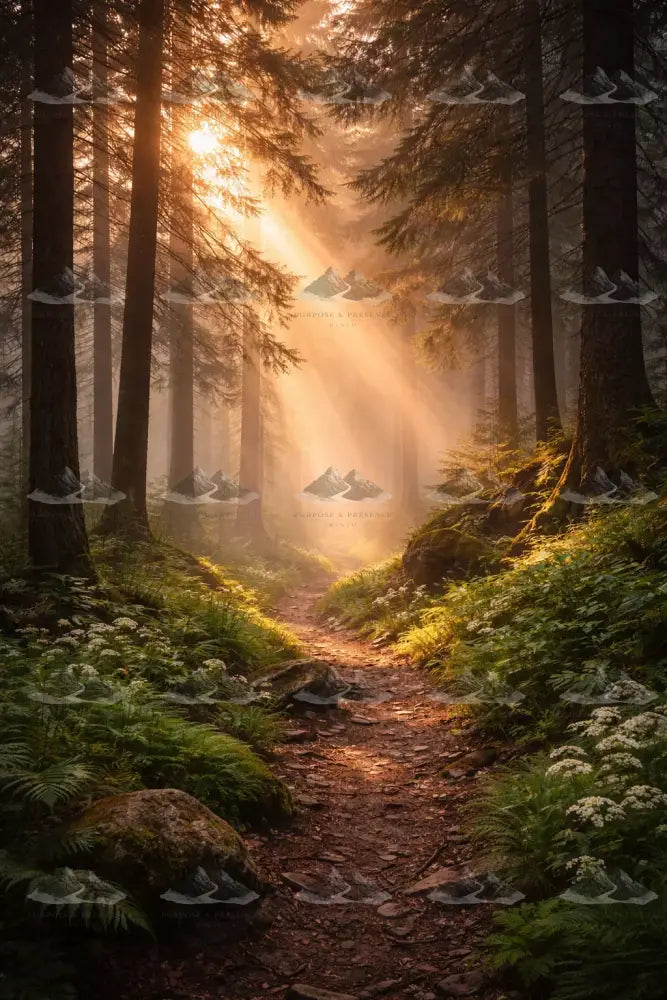 Forest of First Light/Floresta da Primeira Luz/Bosque de la Primera Luz Digital Artwork
