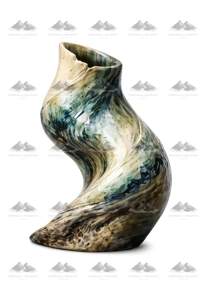 Riverstone Crouching, Fusion Pottery | Cerâmica de Fusão Sticker