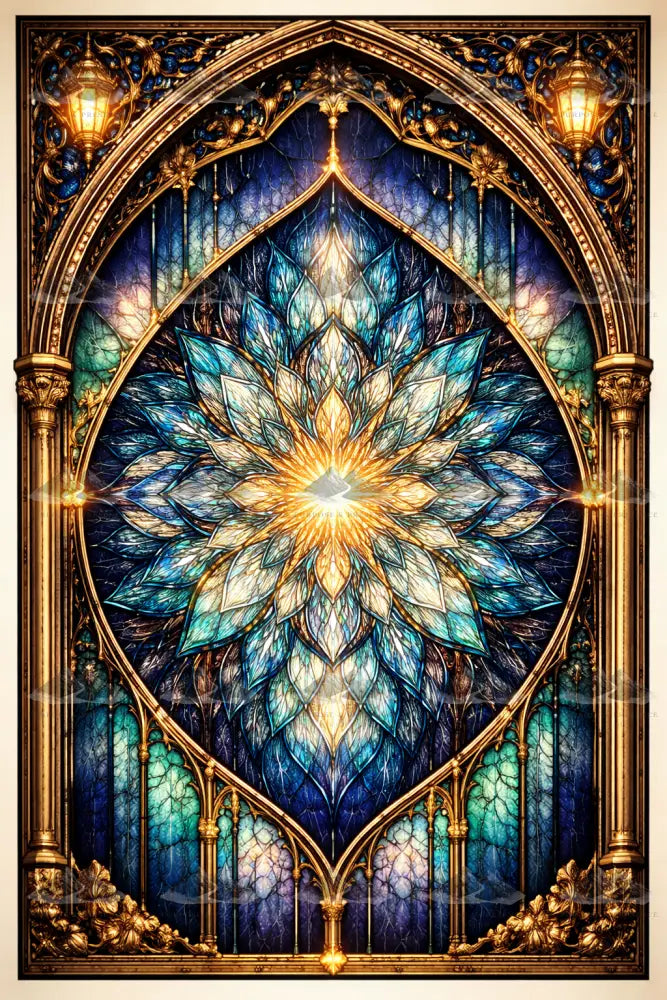 Star Gate, Lumindal Print Digital Poster